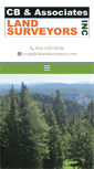 Mobile Screenshot of cblandsurveyors.com